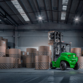 CESAB B800 heavy duty electric counterbalanced forklift truck